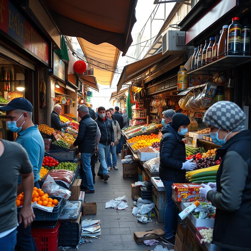 İstanbul'daki Çarşıda Hijyen Krizi: Alışverişte Tehlike Var! İstanbul'daki Çarşıda Hijyen Krizi: Alışverişte Tehlike Var!