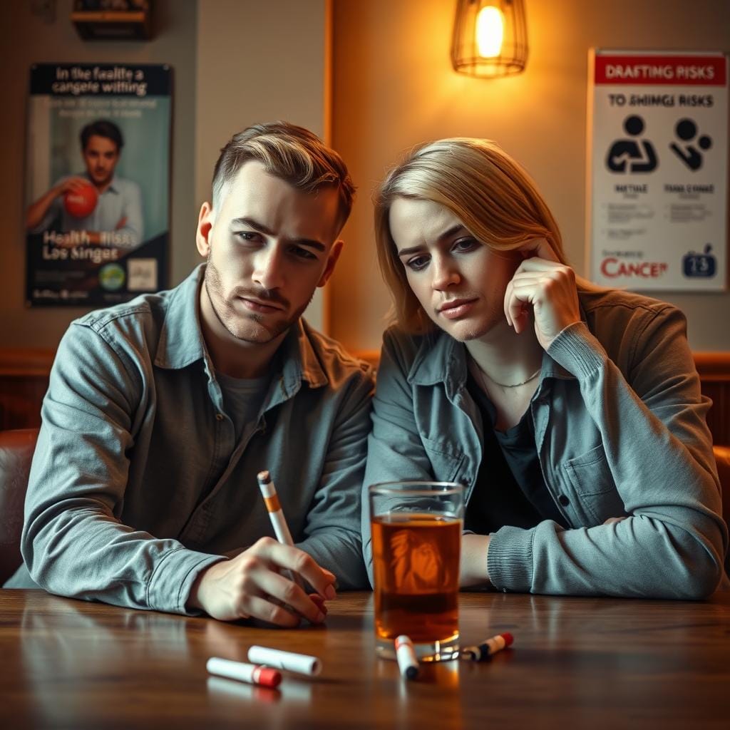 Sigara ve Alkol: Kansere Giden Yolda Tehlikeli İkili! Sigara ve Alkol: Kansere Giden Yolda Tehlikeli İkili!