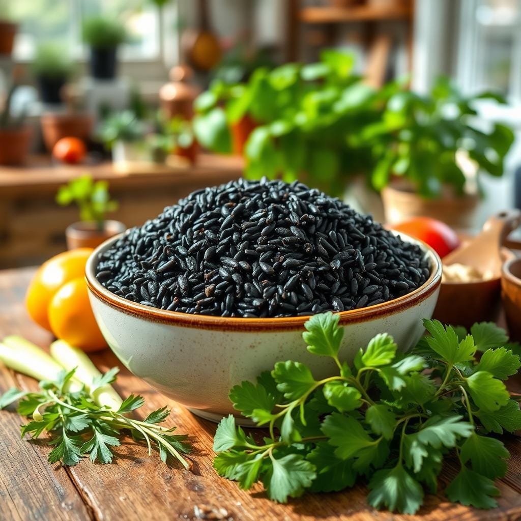 Siyah Pirinç: Kralların Besini ve Sağlık Faydaları! siyah pirinc krallarin besini ve saglik faydalari