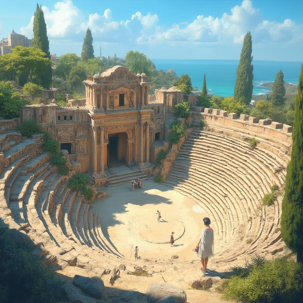 Antalya'daki Syedra Tiyatrosu Tarihe Yeniden Kavuşuyor antalyadaki syedra tiyatrosu tarihe yeniden kavusuyor