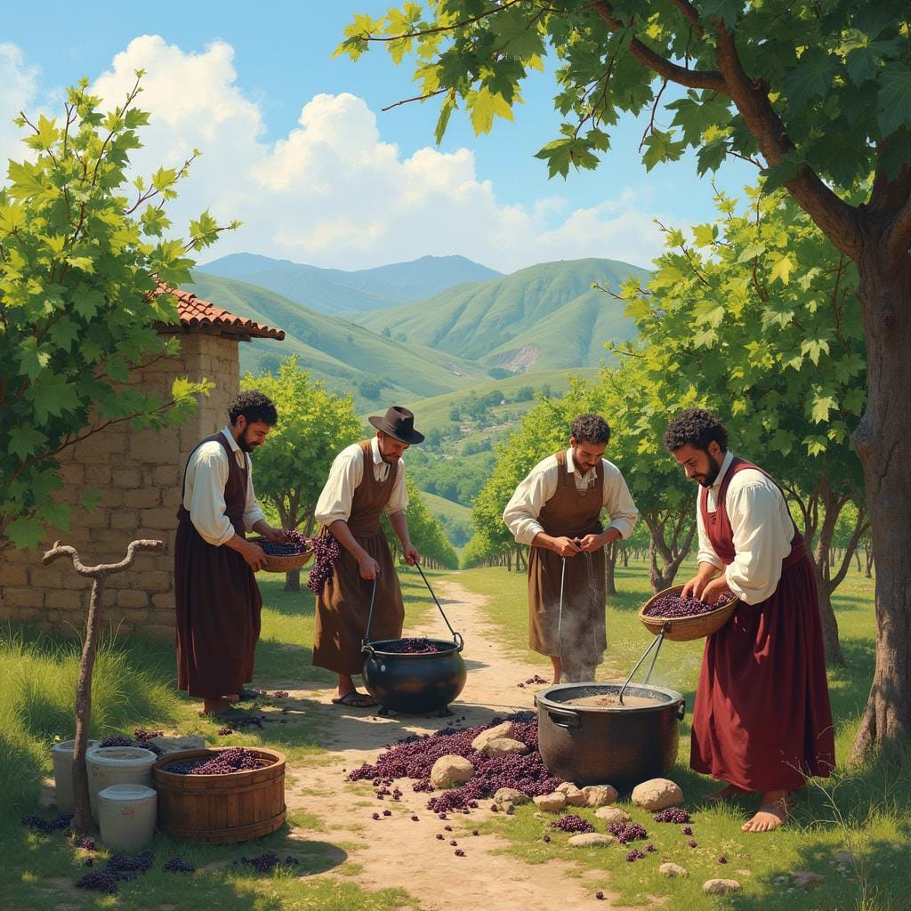 Bitlis'te Geleneksel Pekmez İmece Usulü Hazırlanıyor! bitliste geleneksel pekmez imece usulu hazirlaniyor