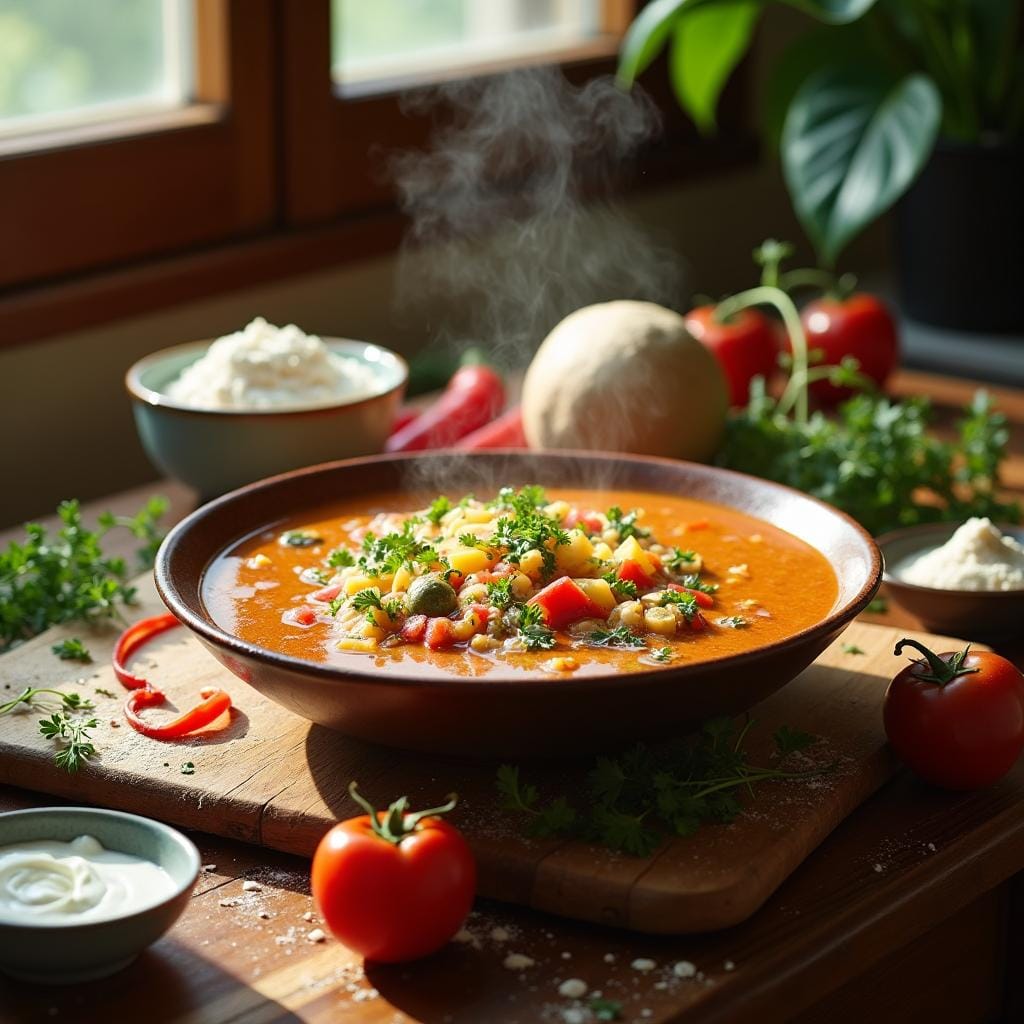 Tarhana Çorbası: 10 Kat Daha Besleyici Tarif! tarhana corbasi 10 kat daha besleyici tarif