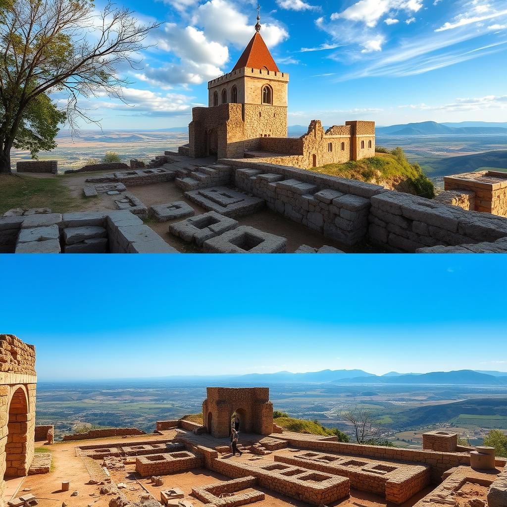 Elazığ'da Harput Kalesi'nde Tarihi Kazılar Devam Ediyor elazigda harput kalesinde tarihi kazilar devam ediyor