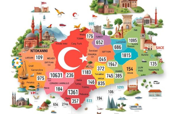 Plaka Kodları: Türkiye’deki İllerin Kimliği plaka kodlari turkiyedeki illerin kimligi