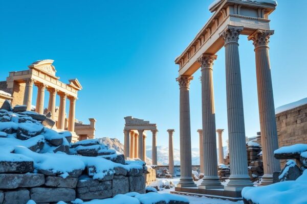 sagalassos antik kenti kar altinda tarih