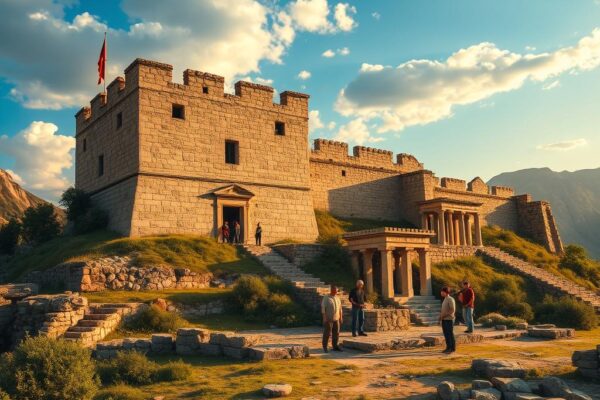 zerzevan kalesi tarih ve turizm merkezinde kazilar