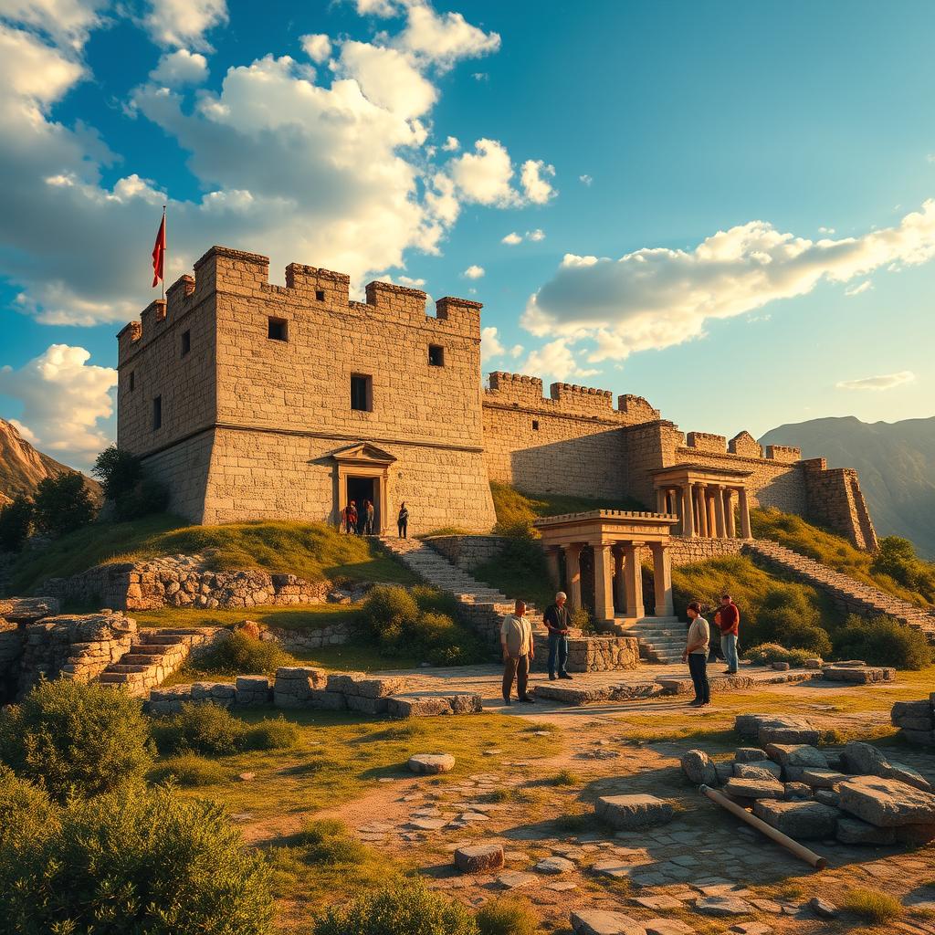 Zerzevan Kalesi: Tarih ve Turizm Merkezinde Kazılar zerzevan kalesi tarih ve turizm merkezinde kazilar