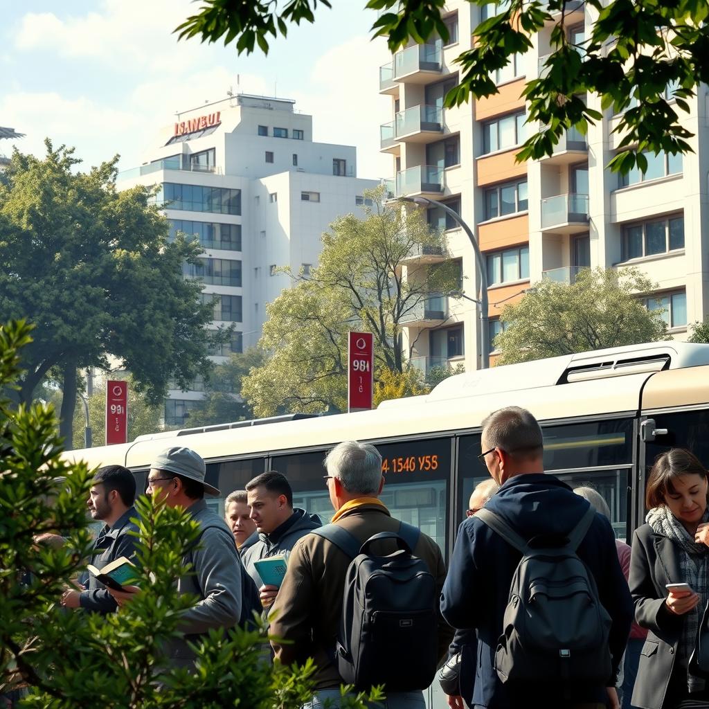 İstanbul'un 98H Otobüs Hattı ve Durakları istanbulun 98h otobus hatti ve duraklari