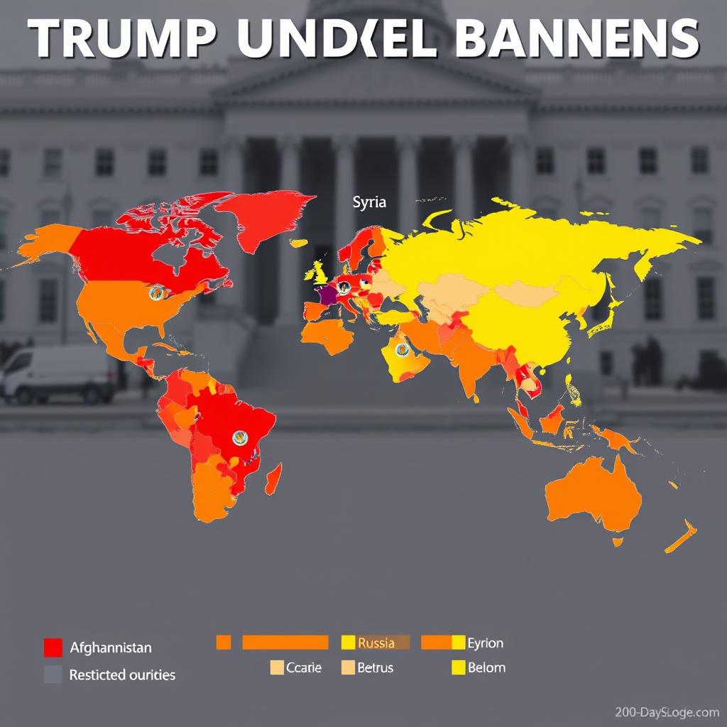 Seyahat Yasağı: Trump'ın Yeni Ülke Listesi Açıklandı seyahat yasagi trumpin yeni ulke listesi aciklandi