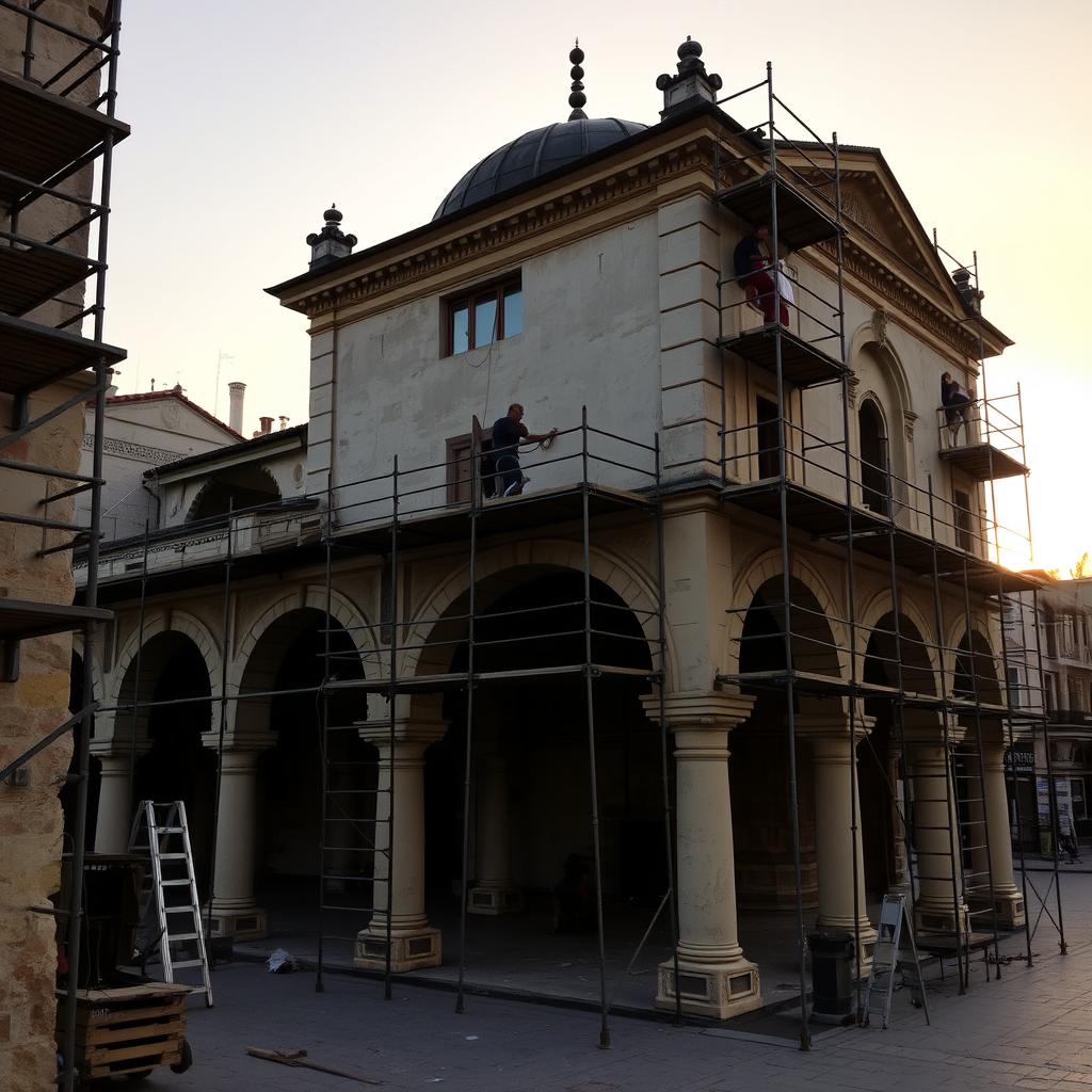 Kıllıoğlu Hamamı Restorasyonu Yeniden Başladı 1 killioglu hamami restorasyonu yeniden basladi