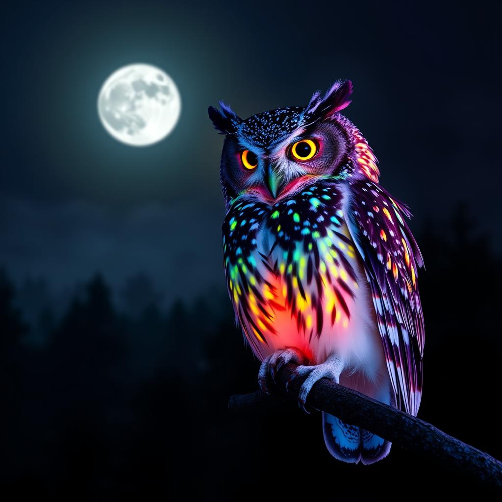 Uzun Kulaklı Owl'larda Floresan Pigmentler Keşfedildi uzun kulakli owllarda floresan pigmentler kesfedildi
