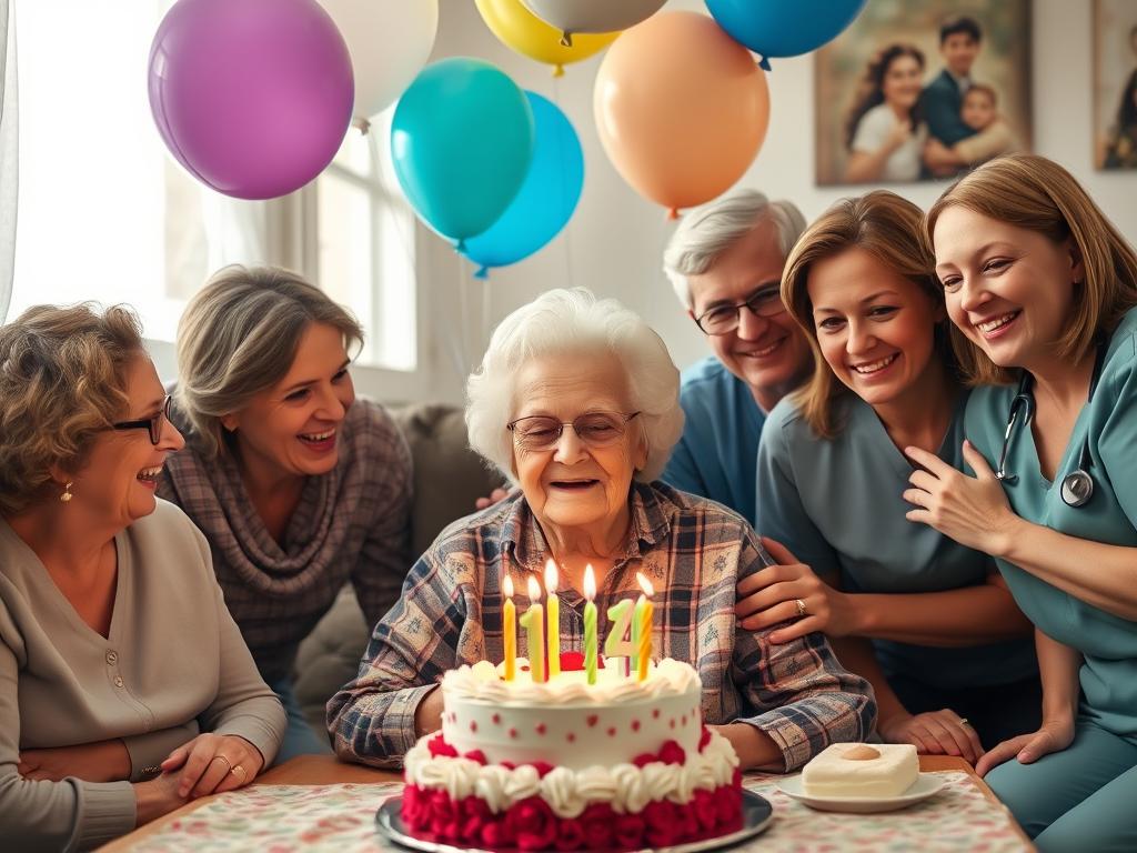 114 Yaşındaki Makbule Nine'ye Sağlık Ekibinden Duygusal Sürpriz 1 114 yasindaki makbule nineye saglik ekibinden duygusal surpriz