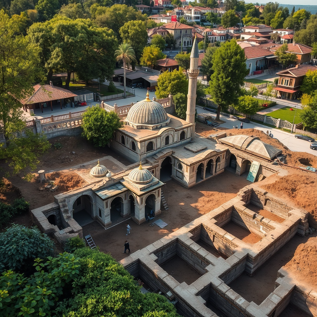 Edirne'nin Tarihi Camii Yeniden Hayat Buluyor 1 edirnenin tarihi camii yeniden hayat buluyor