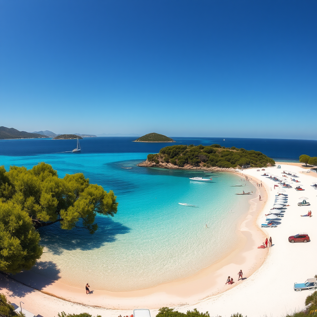 Ksamil: Arnavutluk'un Gizli Cenneti ve Plajları ksamil arnavutlukun gizli cenneti ve plajlari