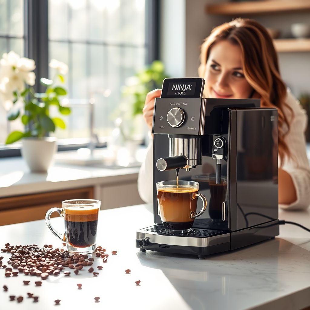 Ninja Luxe Cafe: Espresso Makinesi İncelemesi ninja luxe cafe espresso makinesi incelemesi
