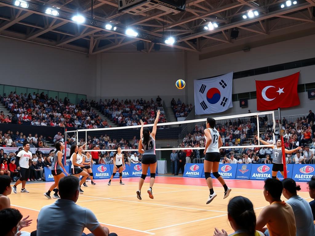 Güney Kore ile Türkiye FIVB Milletler Ligi'nde karşılaşacak guney kore ile turkiye fivb milletler liginde karsilasacak