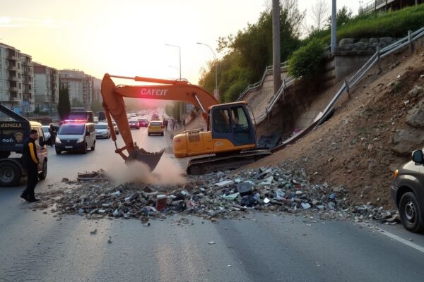 İskenderun’da İş Makinesi Kazası iskenderunda is makinesi kazasi