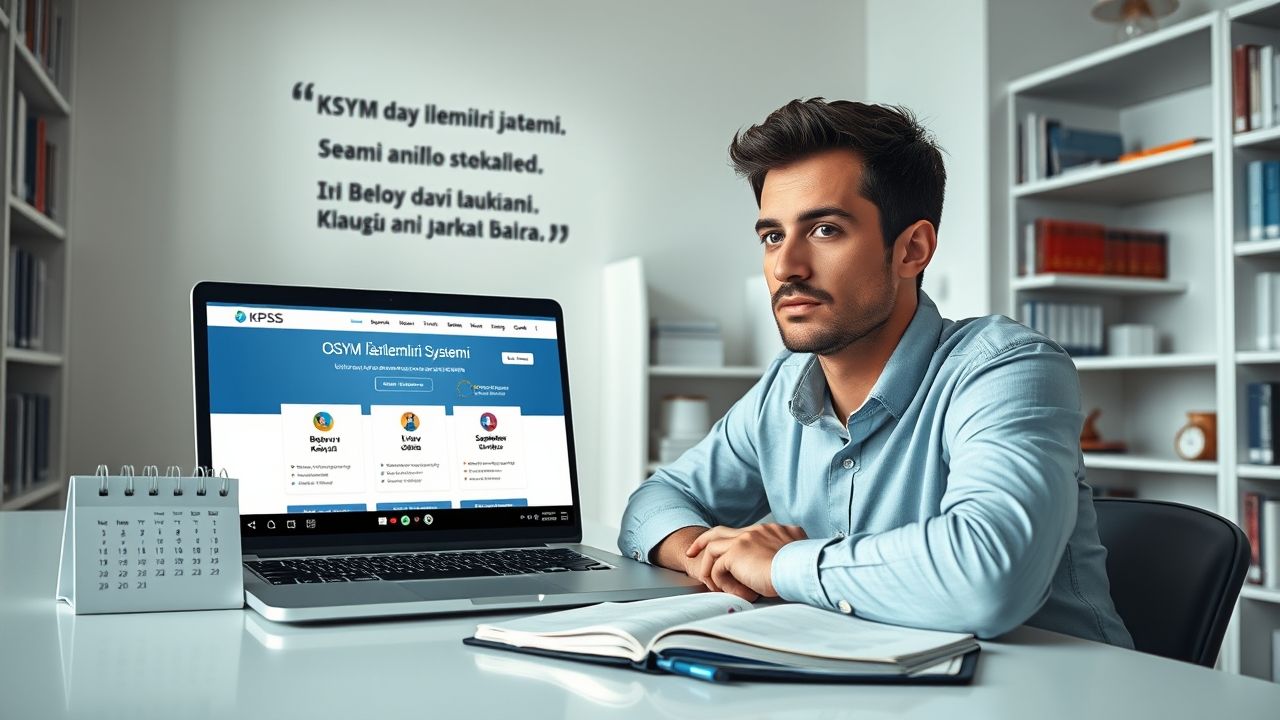 KPSS 2025 Başvuruları Başladı kpss 2025 basvurulari basladi 2