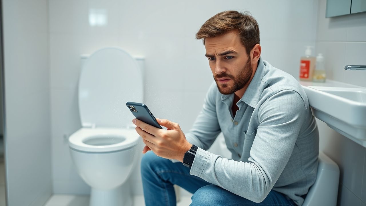 Telefonunuzu tuvalete götürmeyin telefonunuzu tuvalete goturmeyin