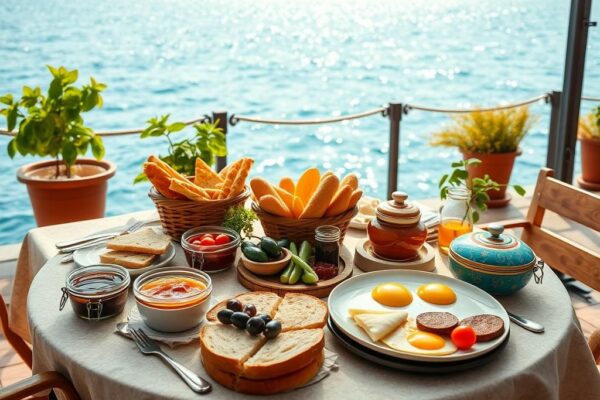 buyukcekmecede deniz manzarali kahvalti keyfi