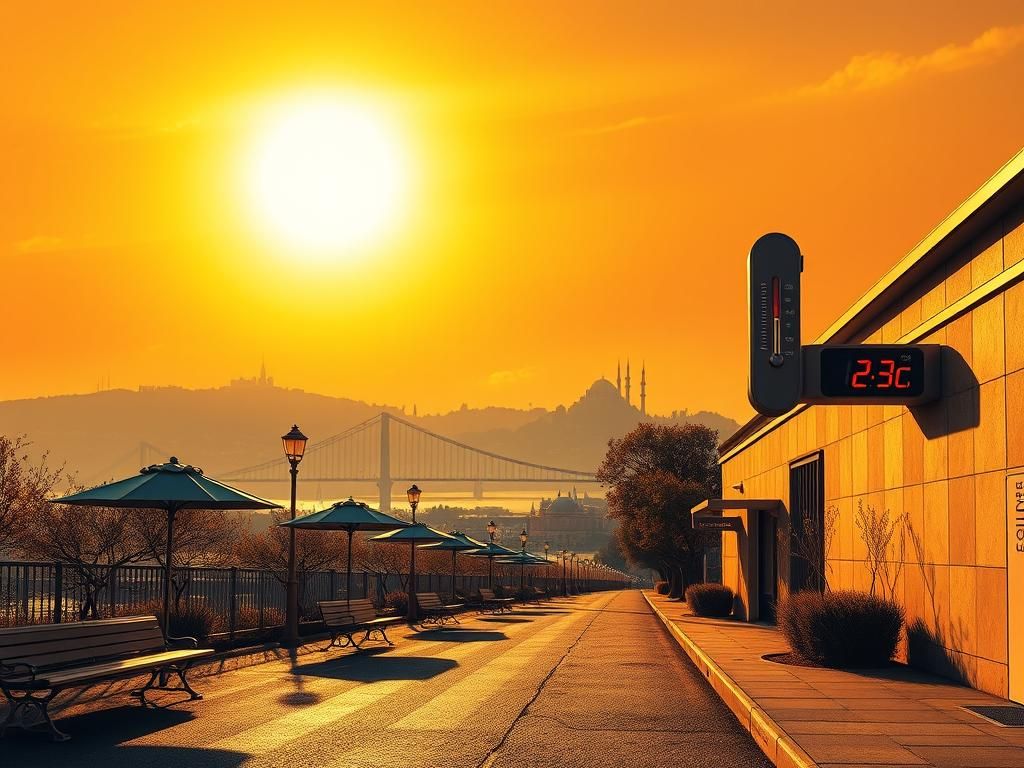 İstanbul’da Hissedilen Sıcaklık 45 Dereceye Çıkabilir istanbulda hissedilen sicaklik 45 dereceye cikabilir