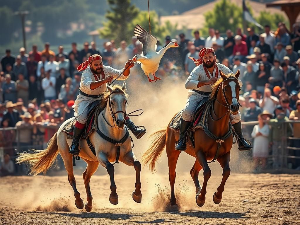 Kaz Çekme Sporu ile Sağlıklı Yaşamın Sırrı kaz cekme sporu ile saglikli yasamin sirri