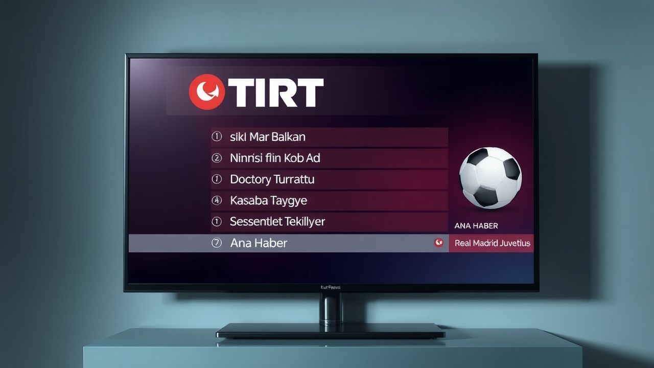 "TRT 1 Yayın Akışı: 1 Temmuz 2025'te Neler Var?" trt 1 yayin akisi 1 temmuz 2025te neler var