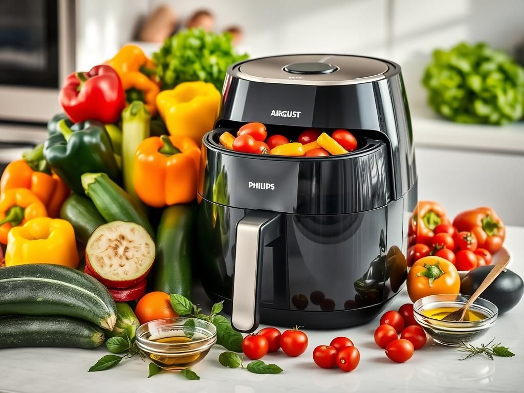 Airfryer'la Yaz Sebzelerinin Lezzet Şöleni airfryerla yaz sebzelerinin lezzet soleni