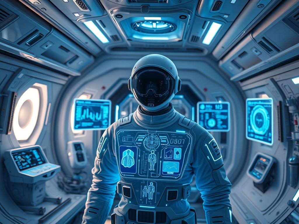 Astronotların Sağlık Yoldaşı: Yapay Zeka astronotlarin saglik yoldasi yapay zeka
