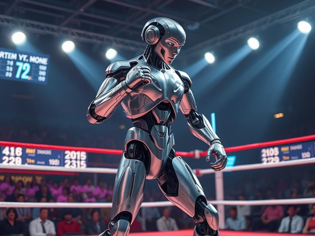 İnsan Gibi Dövüşen Robot Sahneye Çıkıyor insan gibi dovusen robot sahneye cikiyor
