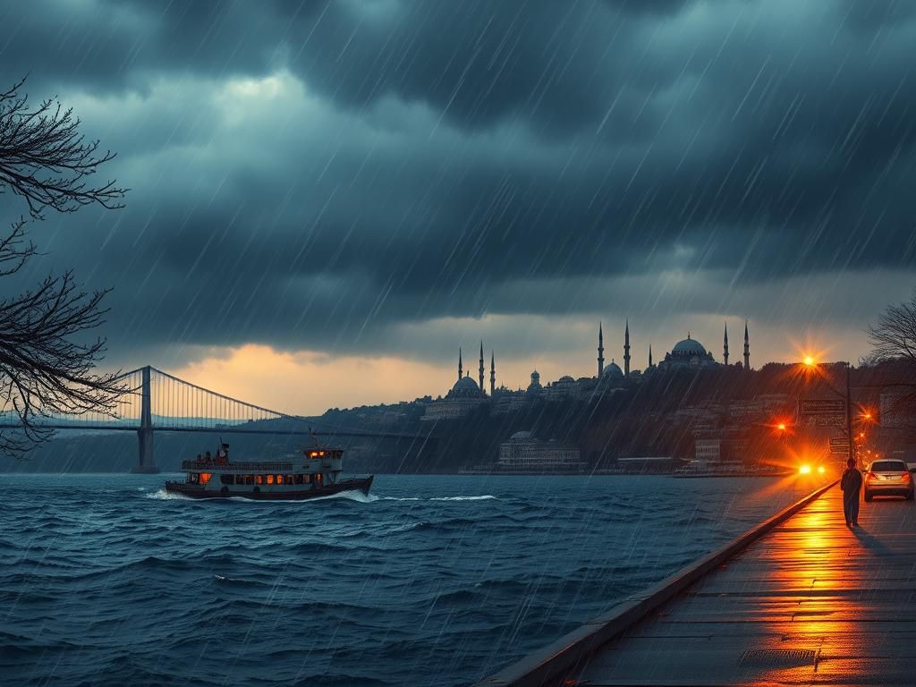İstanbul'da Rüzgar 70 km'ye Ulaşacak istanbulda ruzgar 70 kmye ulasacak