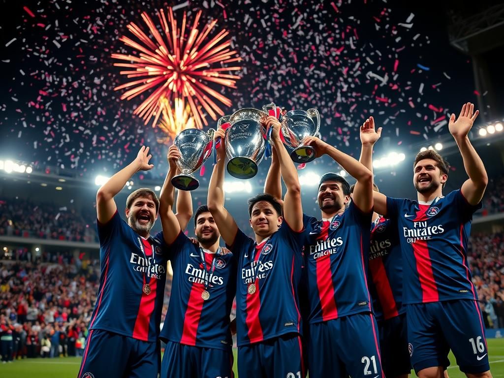 PSG Fransa Tarihine Adını Yazdırdı psg fransa tarihine adini yazdirdi