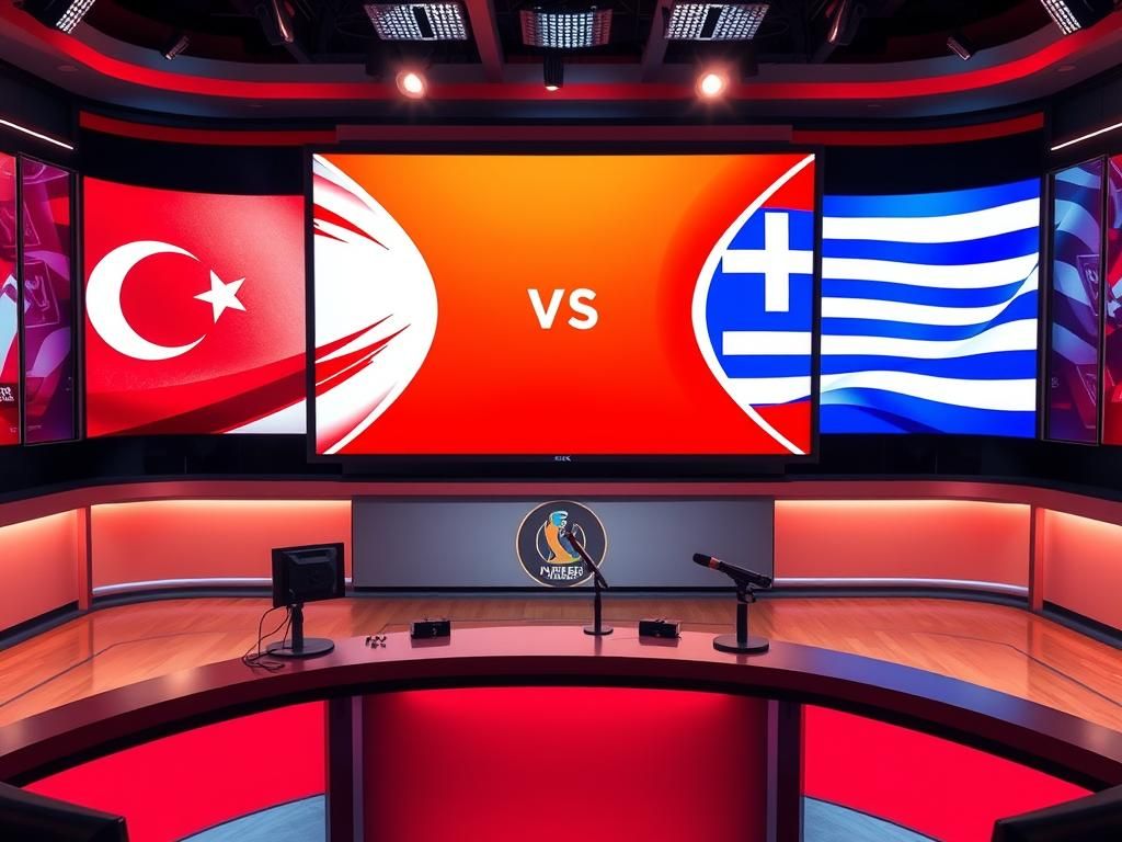 TRT Spor'da Türkiye-Yunanistan Yarı Final trt sporda turkiye yunanistan yari final
