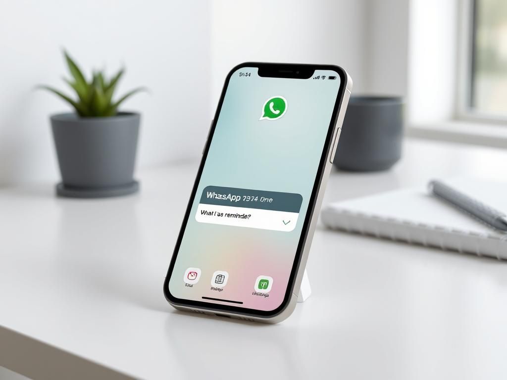 WhatsApp iOS'a Mesaj Hatırlatma Özelliği whatsapp iosa mesaj hatirlatma ozelligi